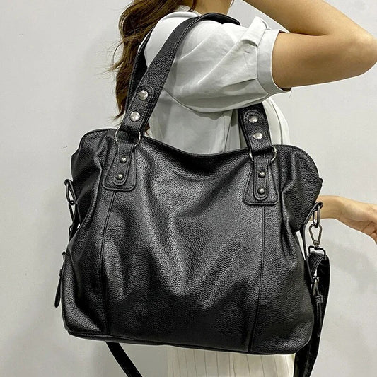 Fashion Bag Female Hobo Handbag Large Capacity Shoulder Bags Big Stylsih Tote Bag Ladies Soft Leather Hobos Messenger Bags Women Shopper Bag